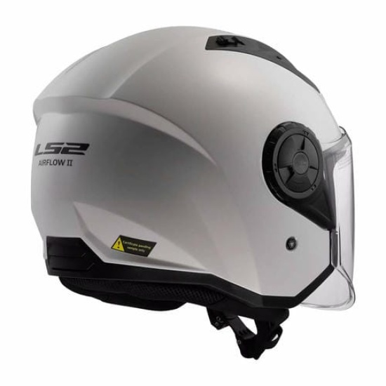 Большое фото товара - Шлем LS2 OF616 AIRFLOW 2 SOLID Gloss White S, 29751. Вариант №3