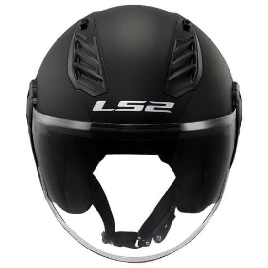 Большое фото товара - Шлем LS2 OF616 AIRFLOW 2 SOLID Gloss Black S, 29754. Вариант №3