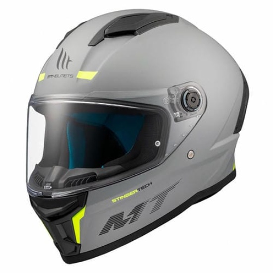 Большое фото товара - Шлем MT STINGER 2 solid  MATT grey XS, 29772. Вариант №1