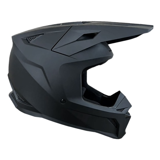Большое фото товара - Шлем ZI HMX9 MX FLASH Solid Matt Black XL, 30720. Вариант №2