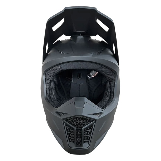 Большое фото товара - Шлем ZI HMX9 MX FLASH Solid Matt Black XL, 30720. Вариант №3