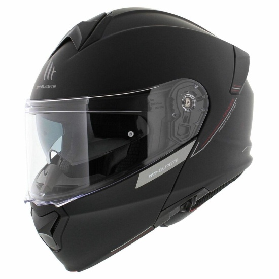 Большое фото товара - Шлем MT GENESIS SOLID A1 matt black XXL, 30724. Вариант №2
