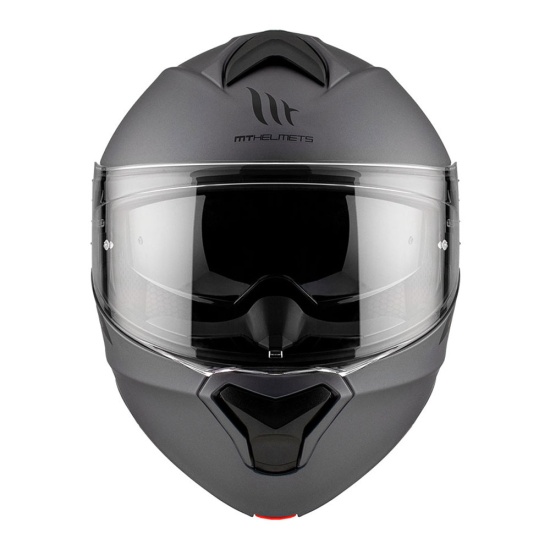 Большое фото товара - Шлем MT GENESIS SOLID A1 gloss grey XL, 30725. Вариант №4