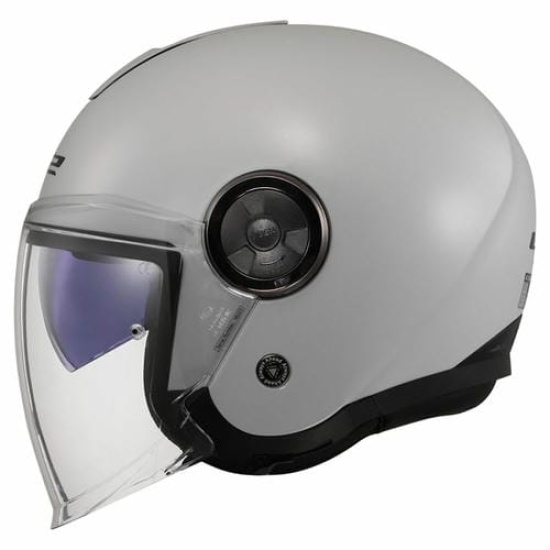 Большое фото товара - Шлем LS2 OF620 CLASSY SOLID, M, Pearl Grey, 3662010680030. Вариант №2