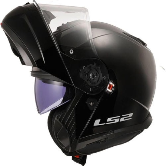 Большое фото товара - Шлем LS2 FF908 STROBE 2 Solid, XS, Gloss Black, 5690810120010. Вариант №4