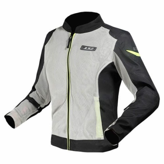 Большое фото товара - Куртка LS2 Airy Evo Lady, S, Black Grey Yellow, 6923221191446. Вариант №1