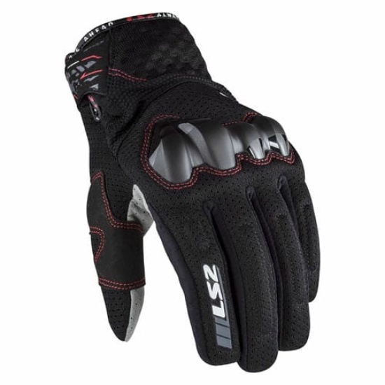 Большое фото товара - Перчатки LS2 Chaki Man, L, Black, 6923221193921. Вариант №1