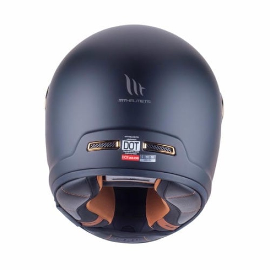 Большое фото товара - Шлем MT JARAMA SOLID, XS, Matt Black, 8434639151802. Вариант №4