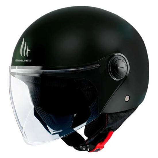 Большое фото товара - Шлем MT STREET S INBOARD, M, Matt Black, 8434639181670. Вариант №1