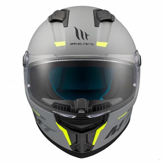 Большое фото товара - Шлем MT STINGER 2 SOLID, XS, Matt Grey, 8434639188648. Вариант №2