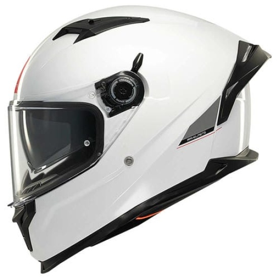 Большое фото товара - Шлем MT BRAKER SV SOLID, XXL, Gloss Pearl White, 8434639194670. Вариант №2