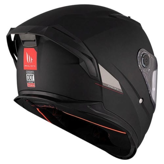 Большое фото товара - Шлем MT BRAKER SV SOLID, M, Gloss Black, 8434639195127. Вариант №6