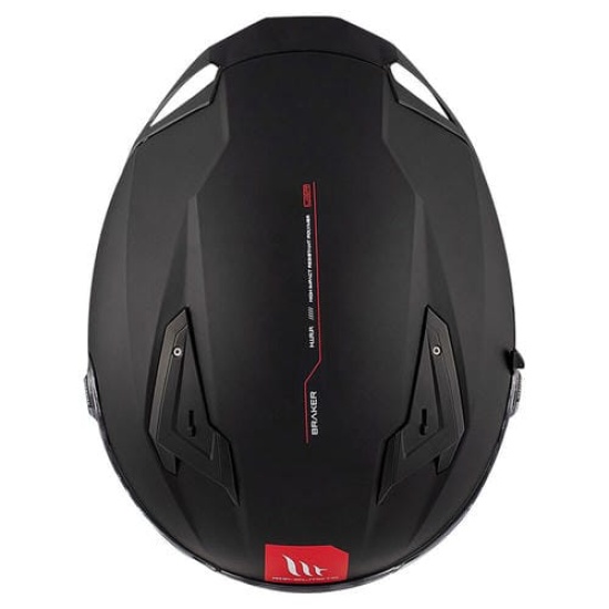 Большое фото товара - Шлем MT BRAKER SV SOLID, M, Gloss Black, 8434639195127. Вариант №9