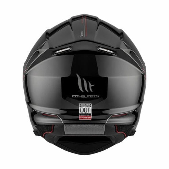 Большое фото товара - Шлем MT GENESIS SV SOLID, M, Gloss Black, 8434639195493. Вариант №5