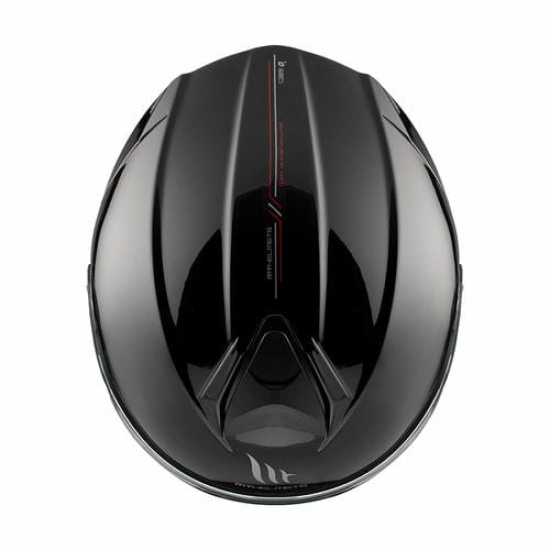 Большое фото товара - Шлем MT GENESIS SV SOLID, XL, Gloss Black, 8434639195516. Вариант №3