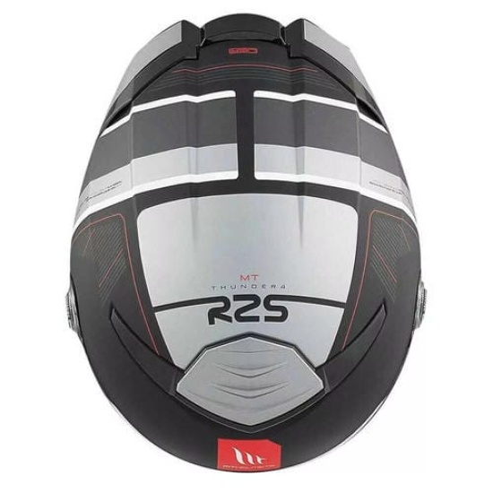 Большое фото товара - Шлем MT THUNDER 4 SV R25, XS, Matt Black Gray, 8434639211513. Вариант №8