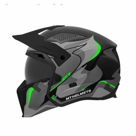 Большое фото товара - Шлем MT STREETFIGHTER SV S FLAME, XL, Matt, 8434639212510. Вариант №3