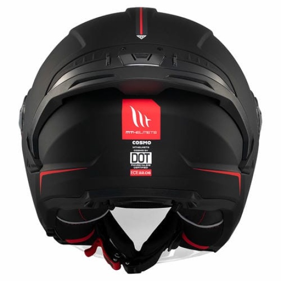 Большое фото товара - Шлем MT COSMO SV SOLID, XS, Matt Black, 8434639215504. Вариант №7