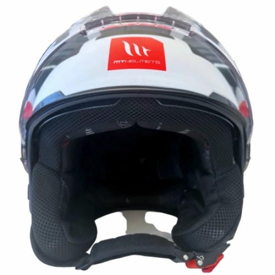 Большое фото товара - Шлем MT VIALE SV S FLEX, S, Matt Black, 8434639215849. Вариант №5