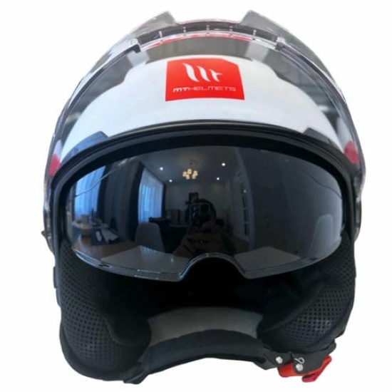 Большое фото товара - Шлем MT VIALE SV S FLEX, S, Matt Black, 8434639215849. Вариант №7