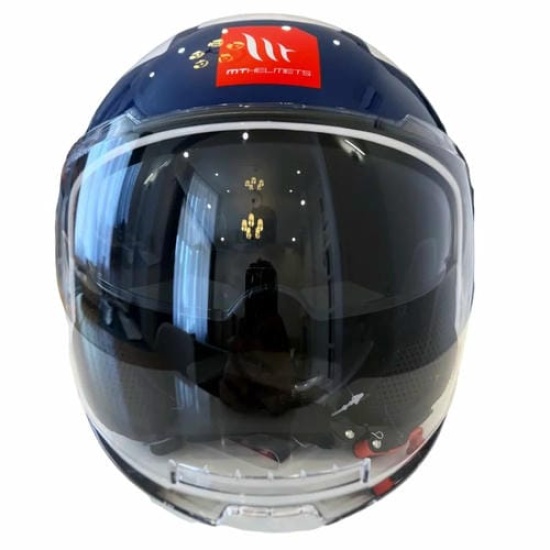 Большое фото товара - Шлем MT VIALE SV S FLEX, XS, Gloss Blue, 8434639218734. Вариант №4