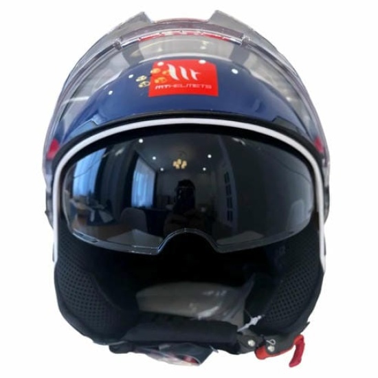 Большое фото товара - Шлем MT VIALE SV S FLEX, S, Gloss Blue, 8434639218741. Вариант №7