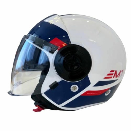 Большое фото товара - Шлем MT VIALE SV S FLEX, M, Gloss Blue, 8434639218758. Вариант №3