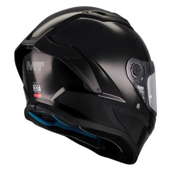 Большое фото товара - Шлем MT STINGER 2 PUREE, M, Gloss Black, 8434639278479. Вариант №3