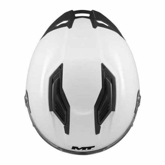 Большое фото товара - Шлем MT STINGER 2 PUREE, M, Gloss Pearl White, 8434639281486. Вариант №4