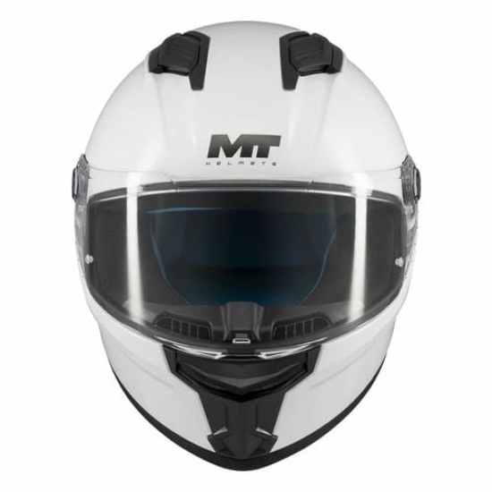 Большое фото товара - Шлем MT STINGER 2 PUREE, M, Gloss Pearl White, 8434639281486. Вариант №5