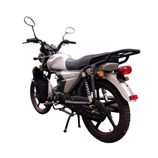 Большое фото товара - Мопед ХОРС Альфа с фигурным баком (серый), 8739. Вариант №7