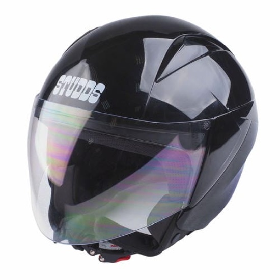 Большое фото товара - Шлем Studds RMS Z600 Solid, S, Gloss Black, 8902613609736. Вариант №1