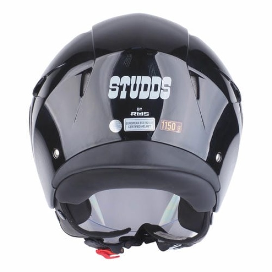 Большое фото товара - Шлем Studds RMS Z600 Solid, S, Gloss Black, 8902613609736. Вариант №2