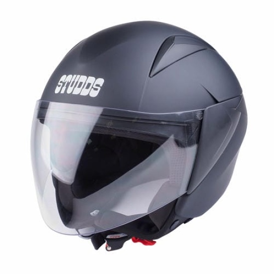 Большое фото товара - Шлем Studds RMS Z600 Solid, S, Matt Black, 8902613609781. Вариант №3