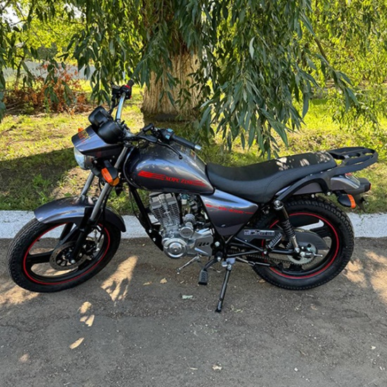 Большое фото товара - Мотоцикл ХОРС Z 150 (серый), 9649. Вариант №13