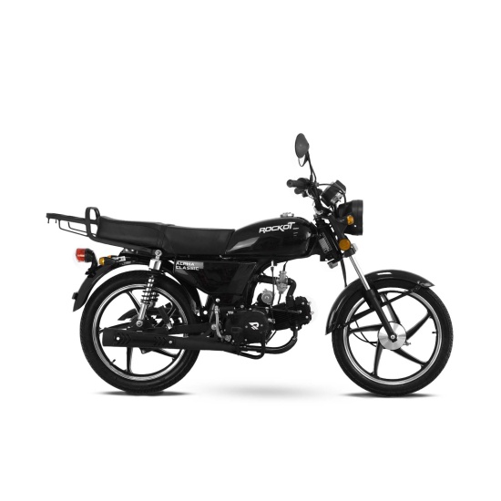 Большое фото товара - Мопед ROCKOT ALPHA CLASSIC (черный глянцевый), RM-00000583. Вариант №5