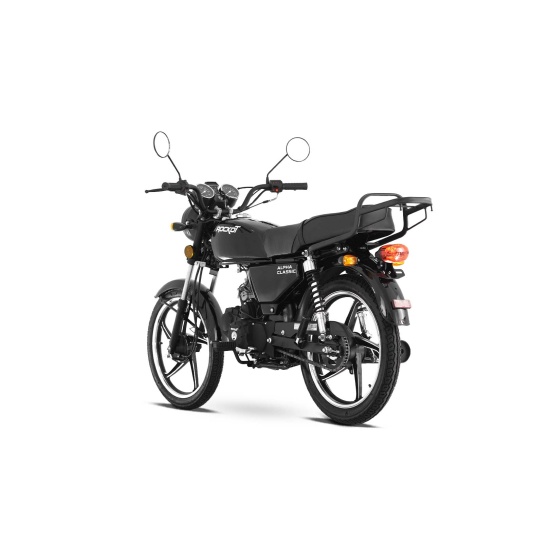 Большое фото товара - Мопед ROCKOT ALPHA CLASSIC (черный глянцевый), RM-00000583. Вариант №6
