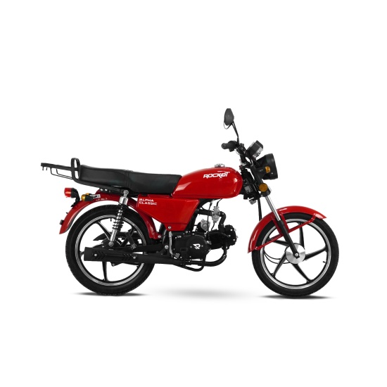 Большое фото товара - Мопед ROCKOT ALPHA CLASSIC (красный глянцевый), RM-00000585. Вариант №5