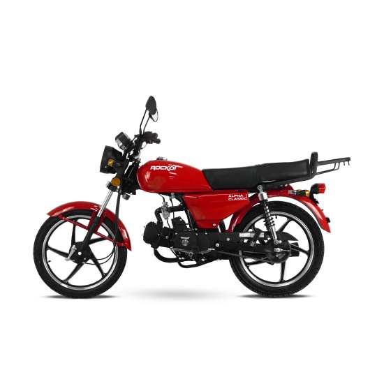 Большое фото товара - Мопед ROCKOT ALPHA CLASSIC (красный глянцевый), RM-00000585. Вариант №1