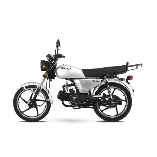 Большое фото товара - Мопед ROCKOT ALPHA CLASSIC (серый металлик), RM-00000587. Вариант №1