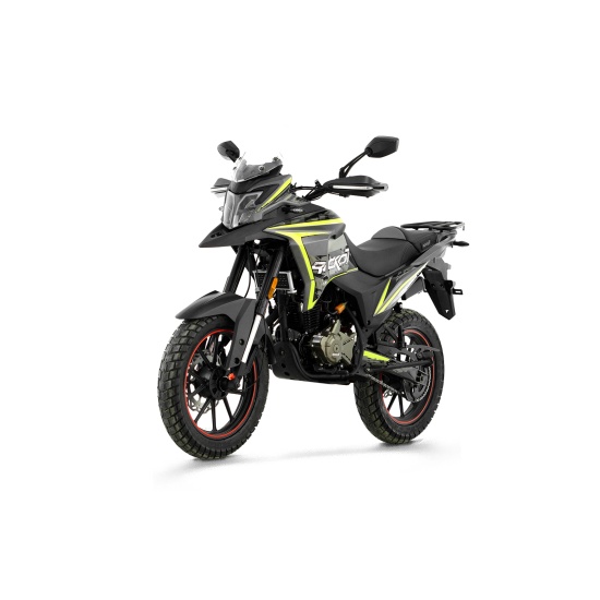 Большое фото товара - Мотоцикл турэндуро ROCKOT DAKAR 2.0 (серый/желтый), RM000442152. Вариант №4