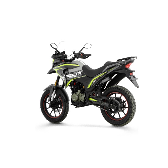 Большое фото товара - Мотоцикл турэндуро ROCKOT DAKAR 2.0 (серый/желтый), RM000442152. Вариант №5