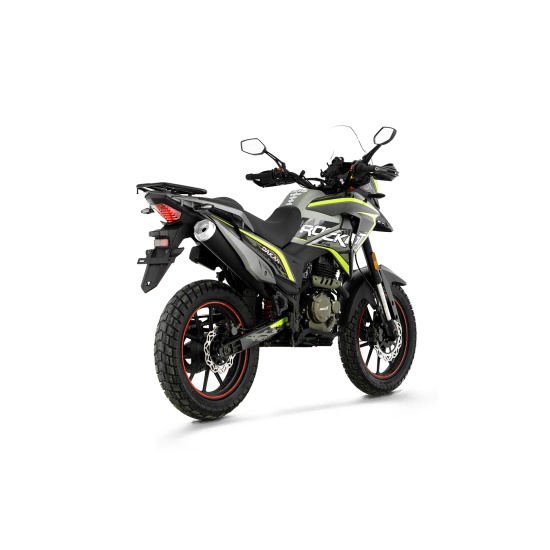 Большое фото товара - Мотоцикл турэндуро ROCKOT DAKAR 2.0 (серый/желтый), RM000442152. Вариант №7