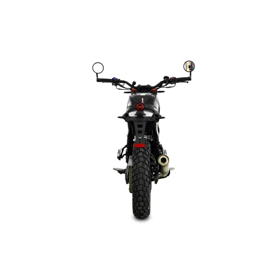 Большое фото товара - Мотоцикл дорожный ROCKOT SCRAMBLER (черный глянцевый), RM000443703. Вариант №3