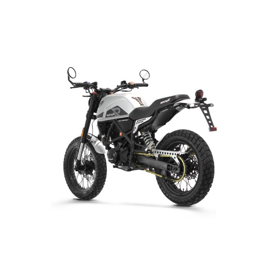 Большое фото товара - Мотоцикл дорожный ROCKOT SCRAMBLER (серый), RM000443704. Вариант №5