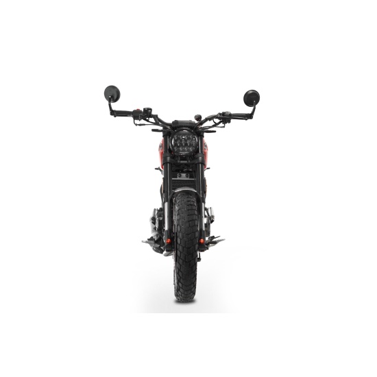 Большое фото товара - Мотоцикл дорожный ROCKOT SCRAMBLER (красный глянцевый), RM000443705. Вариант №3